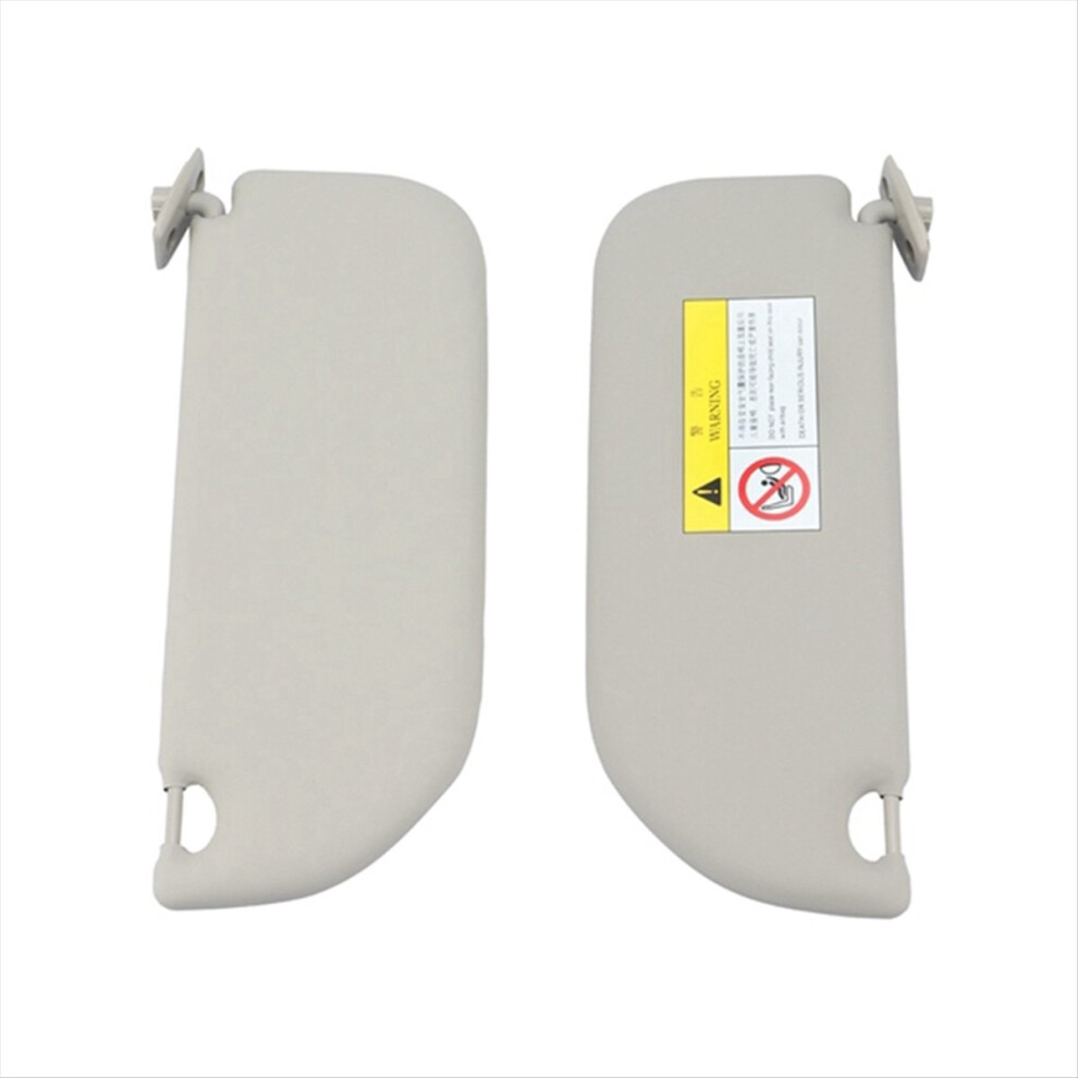 1Pair Interior Sun Visors Windshield Visor Mirror 98038433Ds 98038432Ds For 208 301 C3 Gray 4851180106190