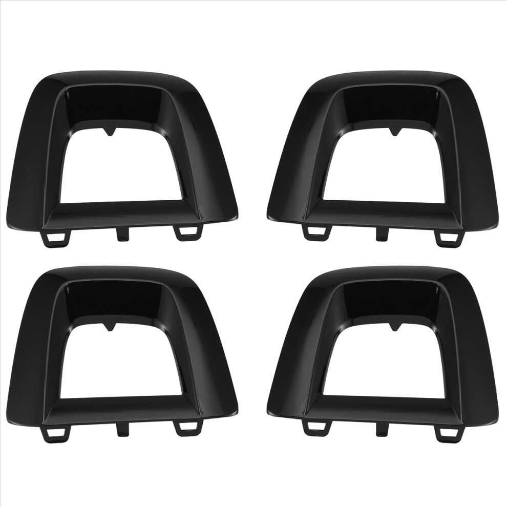 4Pcs Front Bumper Side Spoiler Trim 2538856300 2538856400 2538856700 2538856800 For X253 C253 Glc 16-19 Black 4851180192667