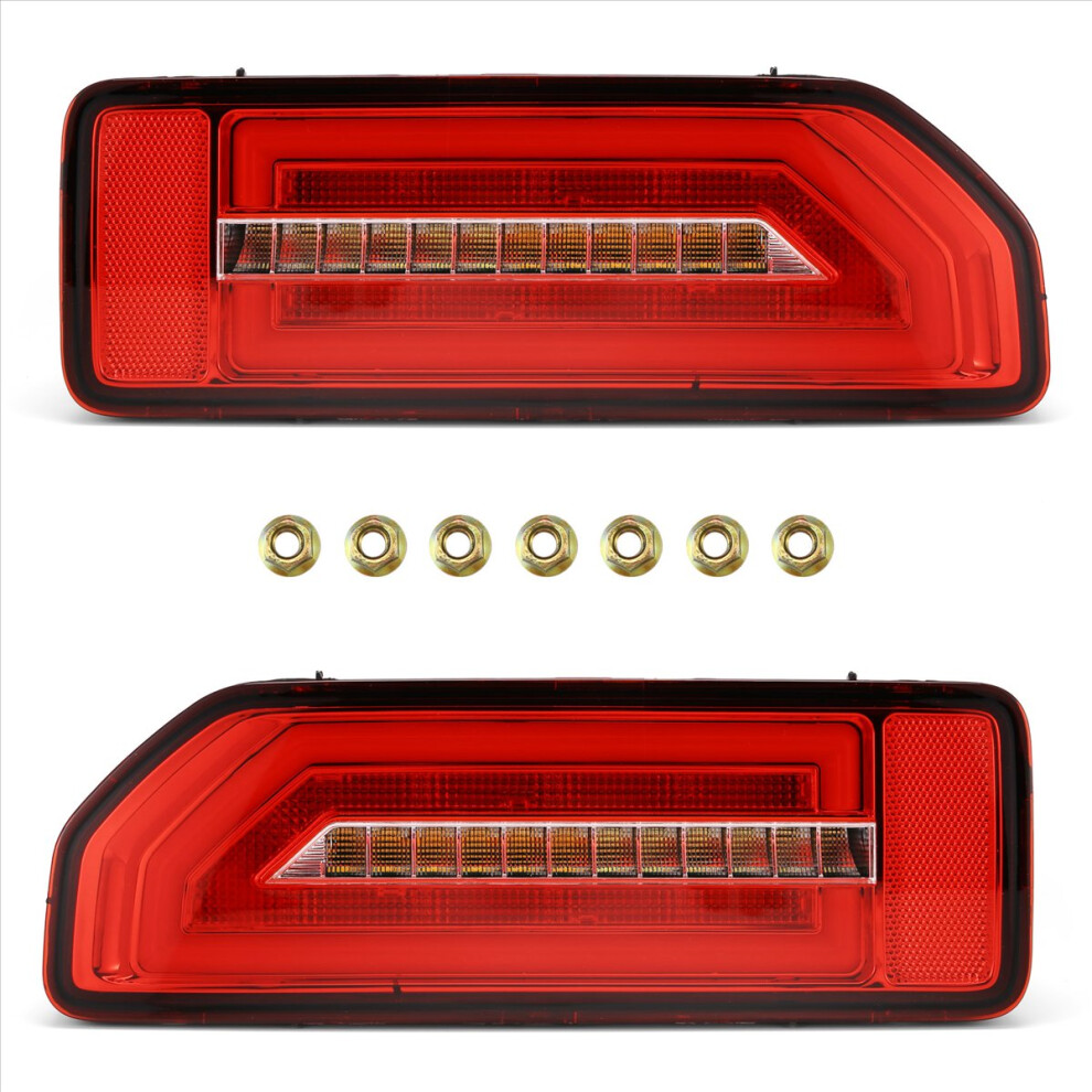 1Pair Led Tail Stop Lamp Rear Parking Brake Turn Signal Reflector Taillight For Jimny 2019-2022 4851180110586