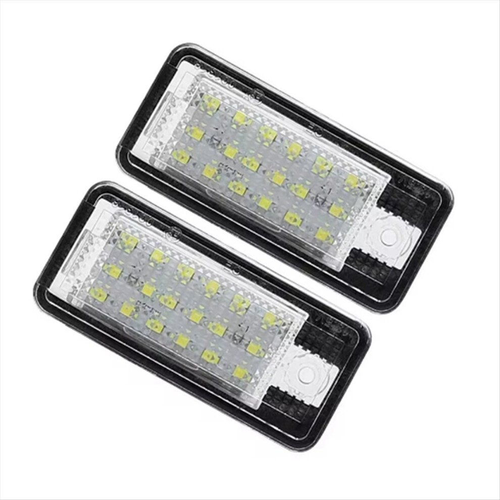 Car License Plate For A3 A4 S4 Rs4 B6 B7 A6 Rs6 S6 C6 S5 A8 S8 Canbus Light 4851180120769