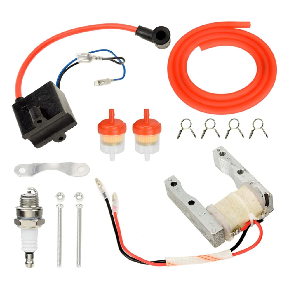 Motorized Bike Cdi Ignition Coil + Kit For 2 Stroke 49Cc 50Cc 66Cc 80Cc 100Cc Engine Gas Bicycle Parts 4851180192117