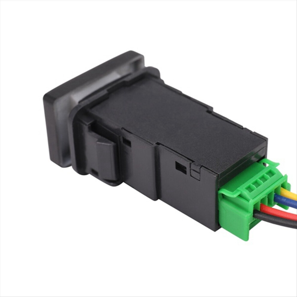 2Pcs 12V Led Illuminated Switch On/Off For Blue/Black 4851180120622
