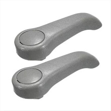 1 Pair Grey Seat Recliner Adjustment Lever Pull Handle for MK2 MK1 1998-2007 7701470827