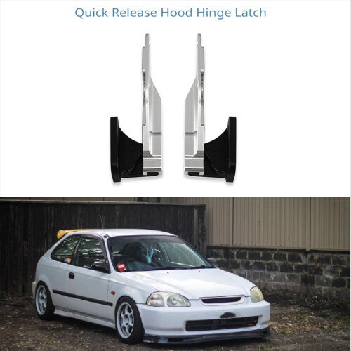 Car Accessories Quick Release Hood Hinge Latch for EK 1996-2000 1994-2001 2