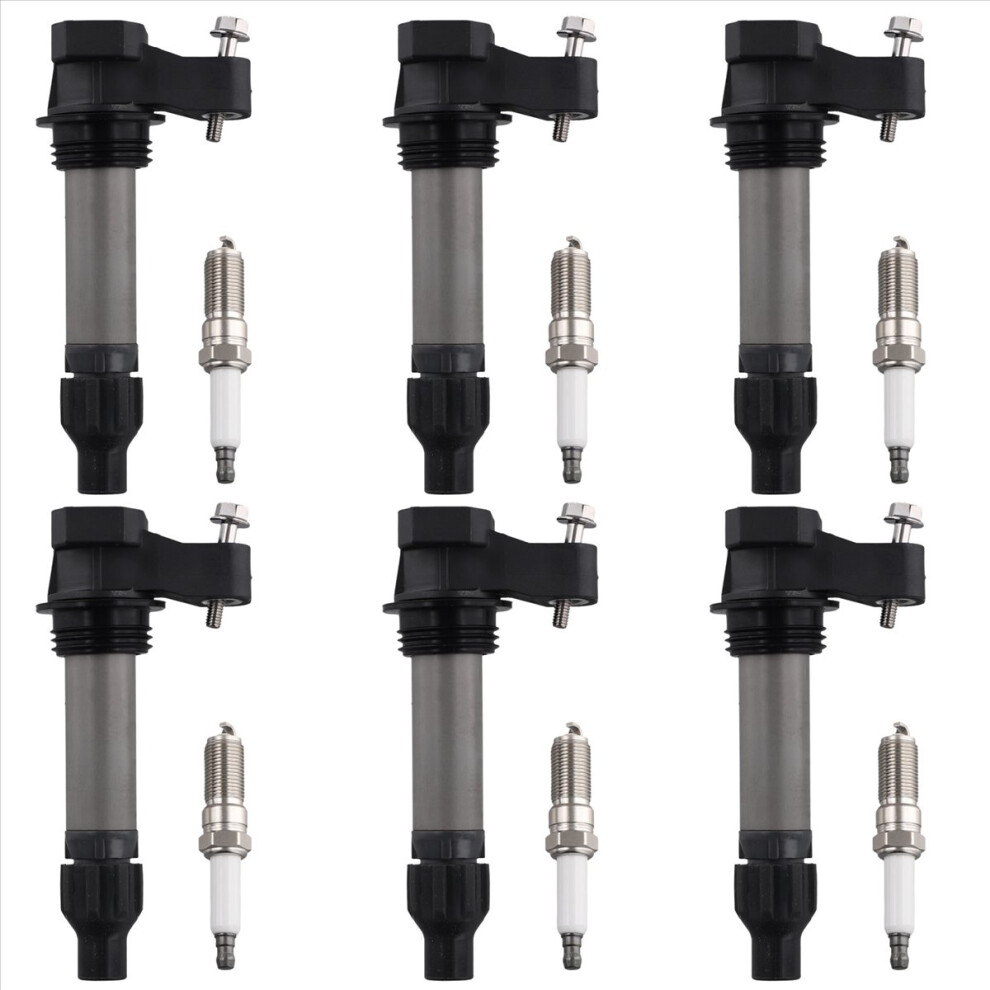 6 Ignition Coil + For 3.6L Uf569 Black 4851180189827