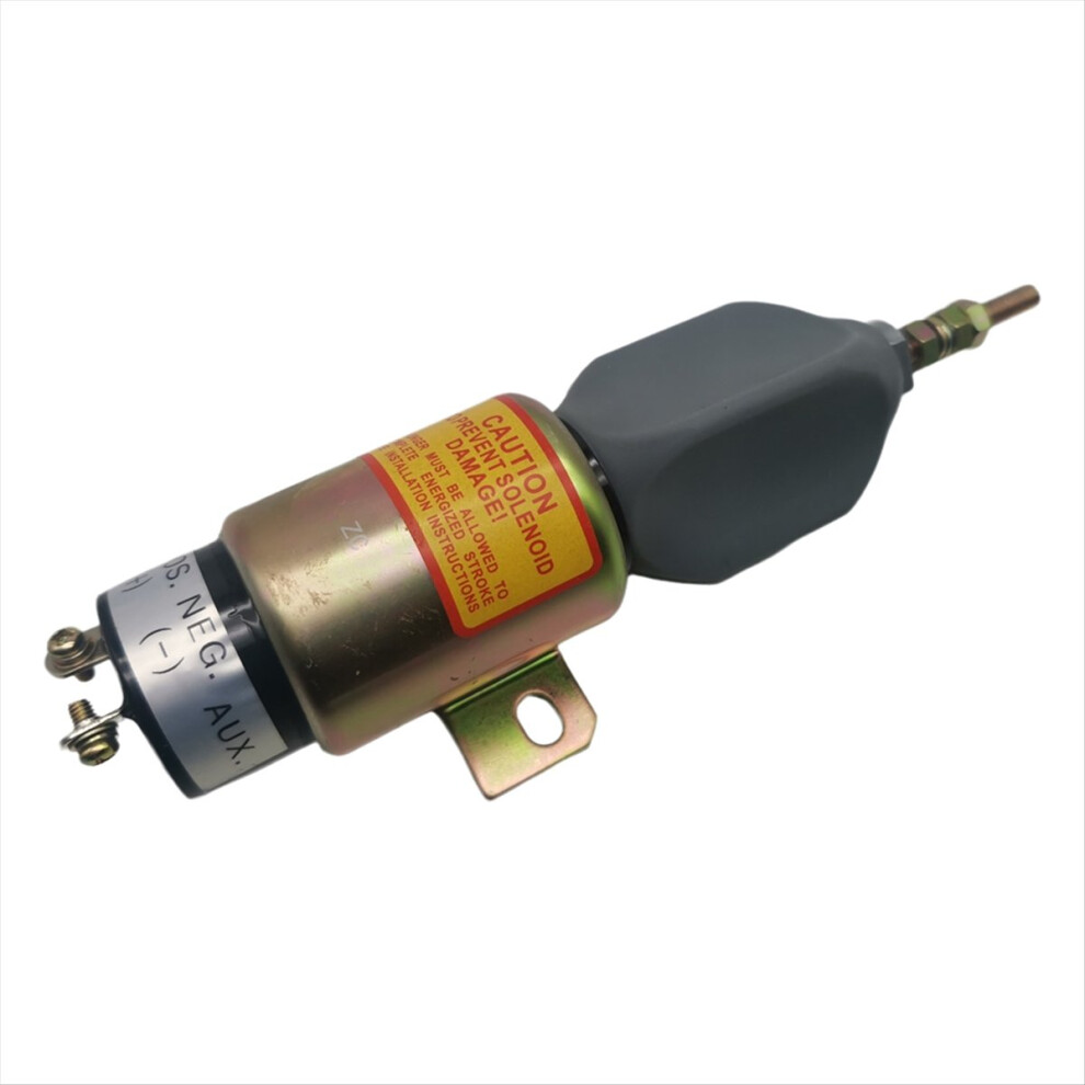 1751-12E2u1b1 Excavator Cut-Off Solenoid Valve Sa-4984-12 77402 For S40 S45 S60 Shutdown Stop 4854139654476
