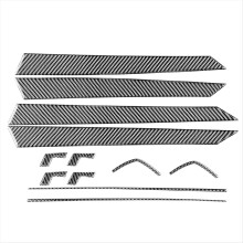 Carbon Fiber for Accord 10th 2018-2022 Car Door Panel Cover Trim Interior Accessories