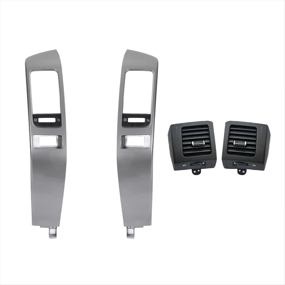 Car Dash Air Vent Grille+Air Conditioner Outlet Frame Trim Panel For Prado Lc120 Gx470 03-09 B 4854139658252