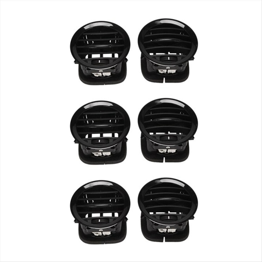 6Pcs Car Interior Heater A/C Air Vent Cover Outlet Grille For Adam/Corsa D Mk3 4854139657545