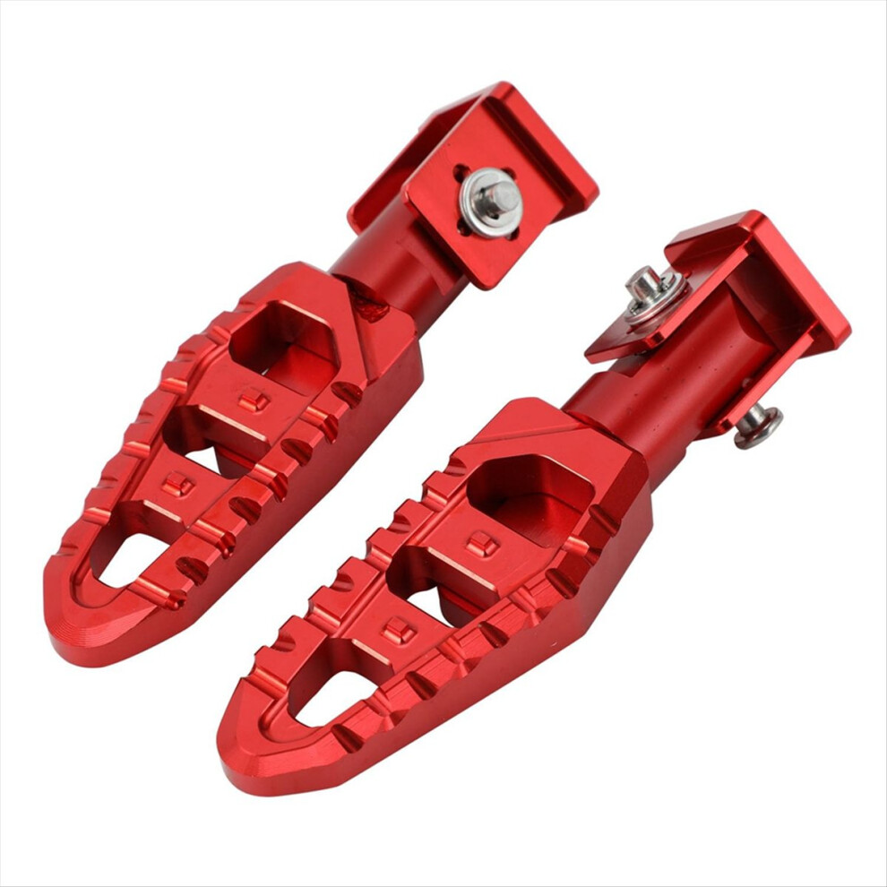 Motorcycle Rear Foot Pegs For Hawk 250 Footrest Footpegs Accessories Red 4854139655367