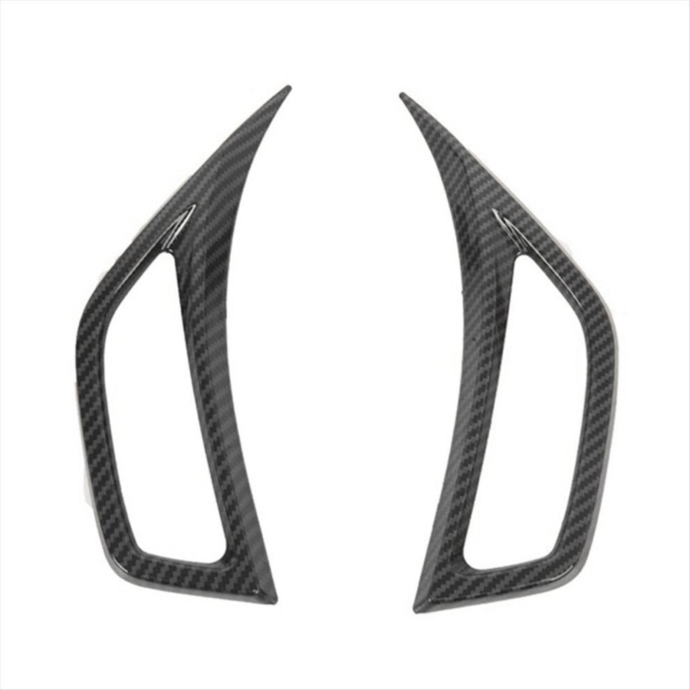 Carbon Fiber Look Side Air Vent Trim Cover For Jl 2018-2022 Car Body Plate 4854139656050