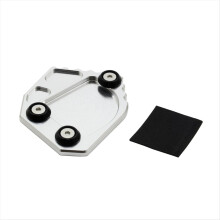 Motorcycle Accessories Kickstand Foot Side Stand Extension Pad Support Plate for F800GS F800 GS 2008-2015
