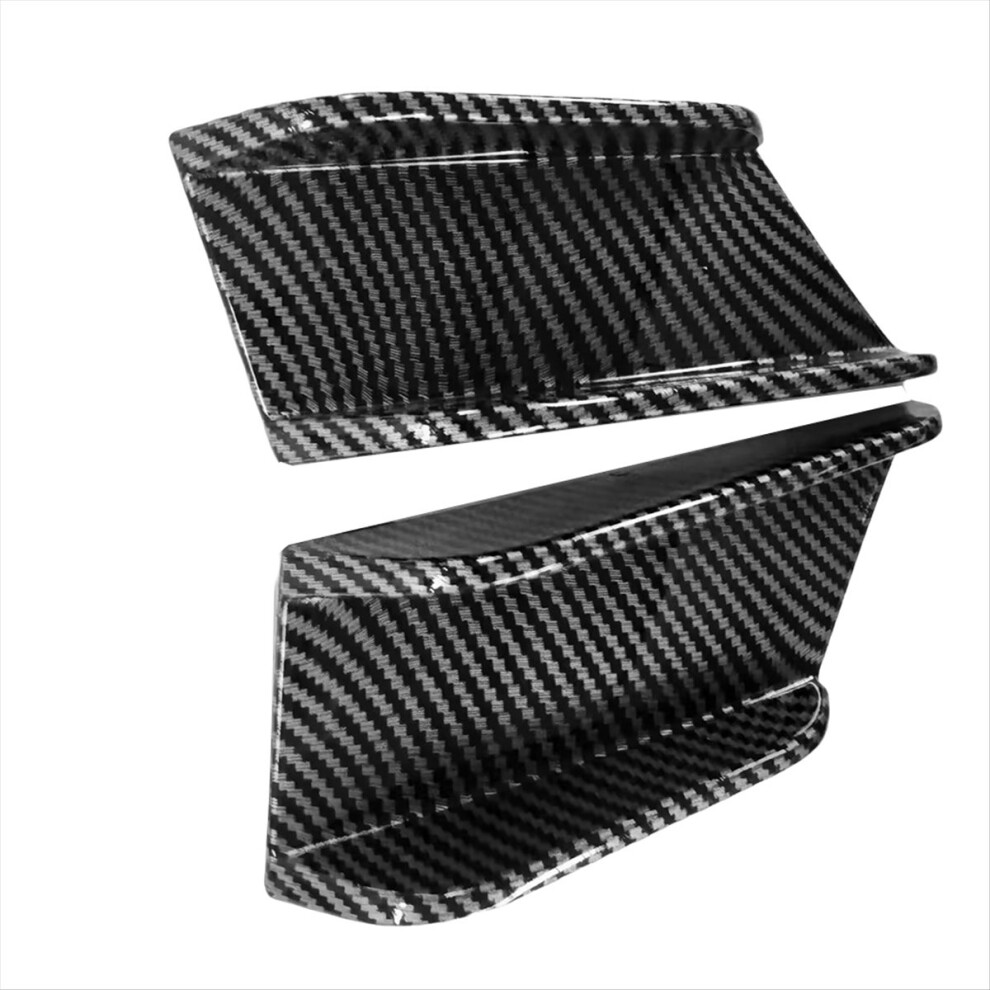 Car Front Bumper Side Splitter Spoiler Canards Trim For 4 Series G22 G23 2020+ Carbon Fiber Pattern 4854139663577