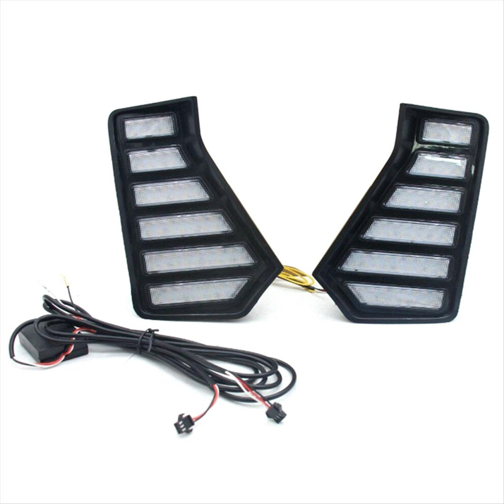 For 2024 Grille Air Intake Cover Drl Daytime Running Lights Turn Signal Daylight 4854139690870