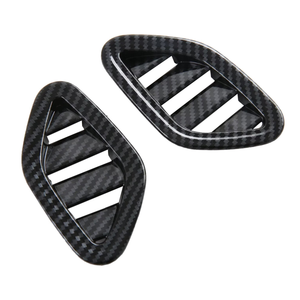 For Mg Zs 2024 Car Dashboard Side Air Outlet Vent Cover Decorative Trim Interior Accessoriess Carbon Fiber Rhd 4854139671589
