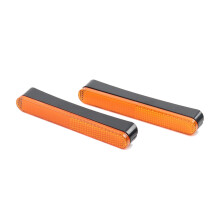 Motocycle Reflective Strip for CVO Touring Road Street Glide 2016-2024 Black+Orange