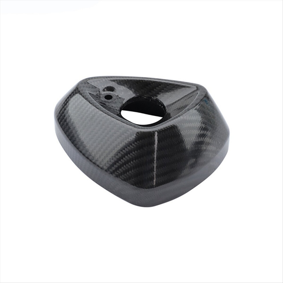 Carbon Fiber Motorcycl Exhaust Pipe Port Protector Heat Shield Guard Anti-Scalding Cover For Gsx250r Any Year 4854139684084