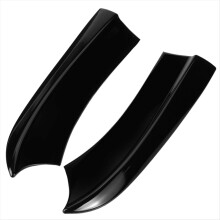 For Charger RT SXT 2015-2023 Rear Spats Bumper Lip Splitter Diffuser Canard Spoiler Bright Black