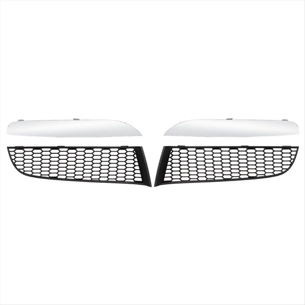 For 7 Series F01 2009-2015 Front Lower Bumper Grille Kit Replace 51118047727 51118047728 51117903673 51117903674 B 4854139690535