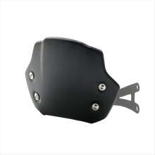Motorcycle Windshield Wind Screen Deflector Viser Visor for Speed 400 Scrambler 400X X 2024 Black
