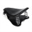 YY-184 Motorcycle Modification Accessories Retro Modified Cushion Seat Bag Spring Leather Black 2