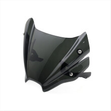 Motorcycle Sport WindScreen Windshield Visor Deflector for GSX-8S GSX8S 2023 2024 Wind Smoked black