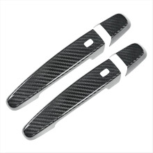 Carbon Fiber Interior Car Door Handle Cover Decorative Sticker for 2016-2023