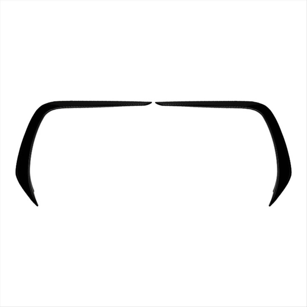 Car Front Bumper Spoiler Splitter Cover Fog Trims Canard For Brz 2021-2024 Glossy Light/Black 4854139620228