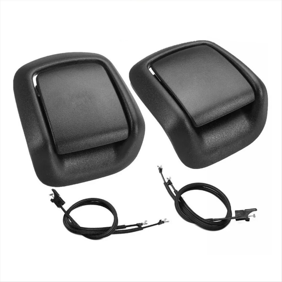 1Pair Front Seat Handle Cover With Cable 1441167 1441166 1417520 1417521 For Fiesta Mk6 2001-2008 Fusion 2001-2012 Istovo