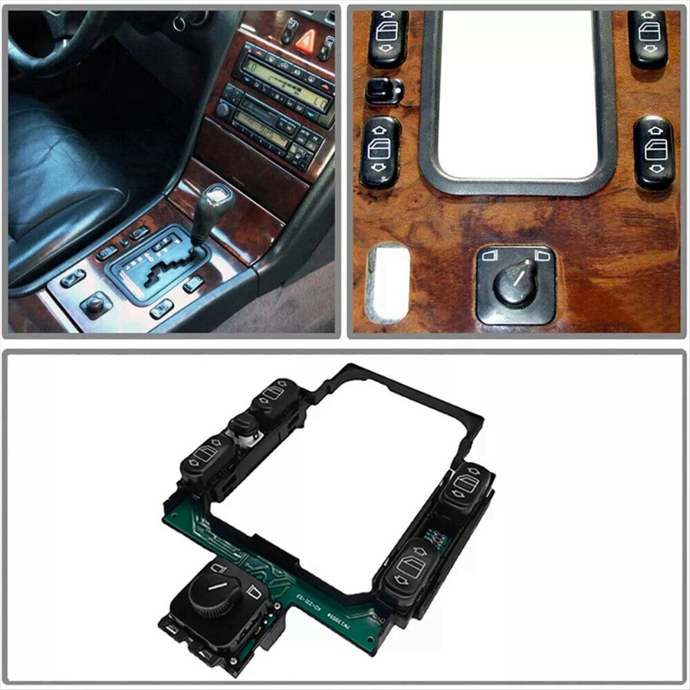 2108200110 Car Power Window & Mirror Switch For 1996 1997 E300 E320 E420 4854139629825