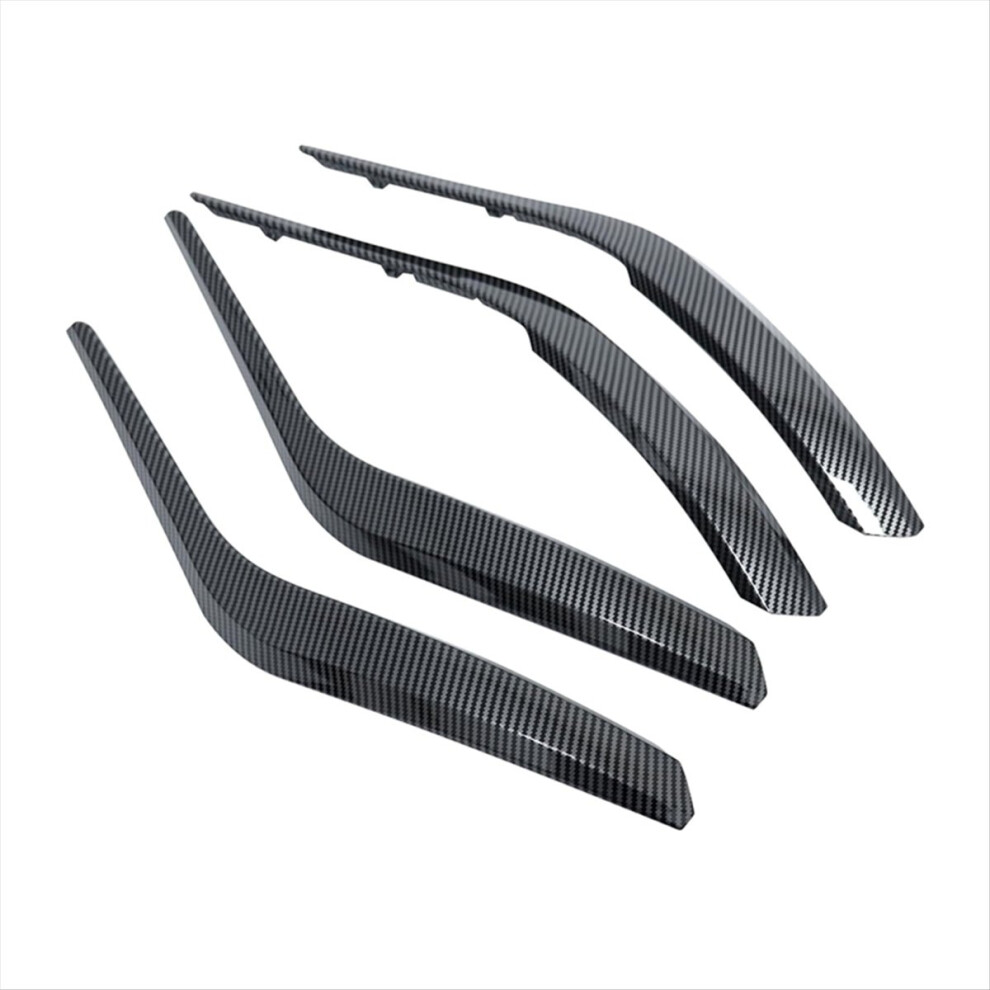 Car Inner Door Handle Pull Panel Cover For X1 E84 2010-2015 Replace 51412991775 51412991776 Carbon Fiber Pattern 4854139621089