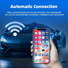 Car Ai Box 2-in-1 Wireless Carplay Android Auto Adapter Smart Wired CarPlay to