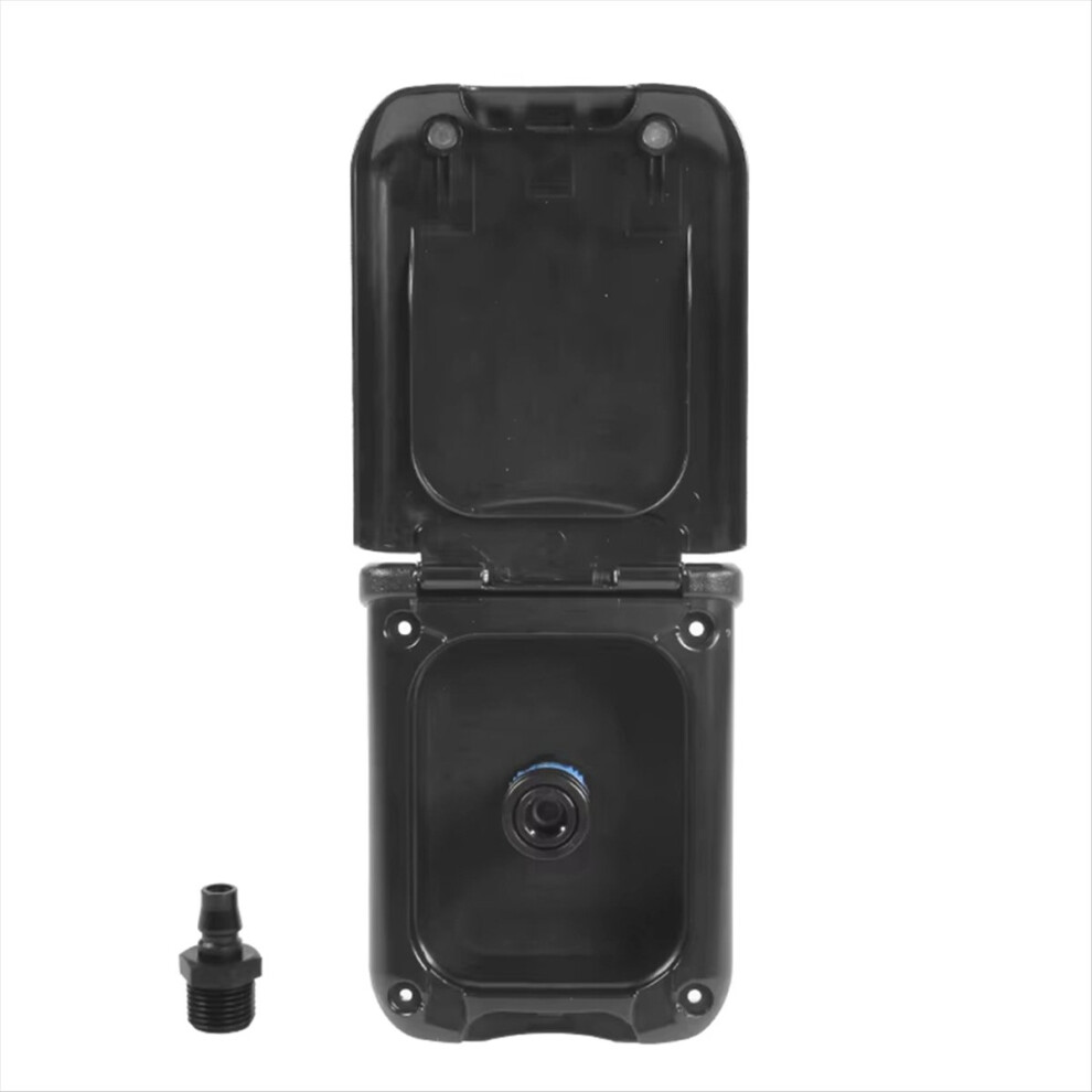 Rv Accessories Water Filler Dust-Proof Cover Inlet For Cararvan Motorhome Black 4854139647874