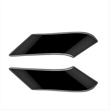 Car A Pillar Trim Cover Door Outer Garnish Panel for Forester 2025 Accessories Bright Black