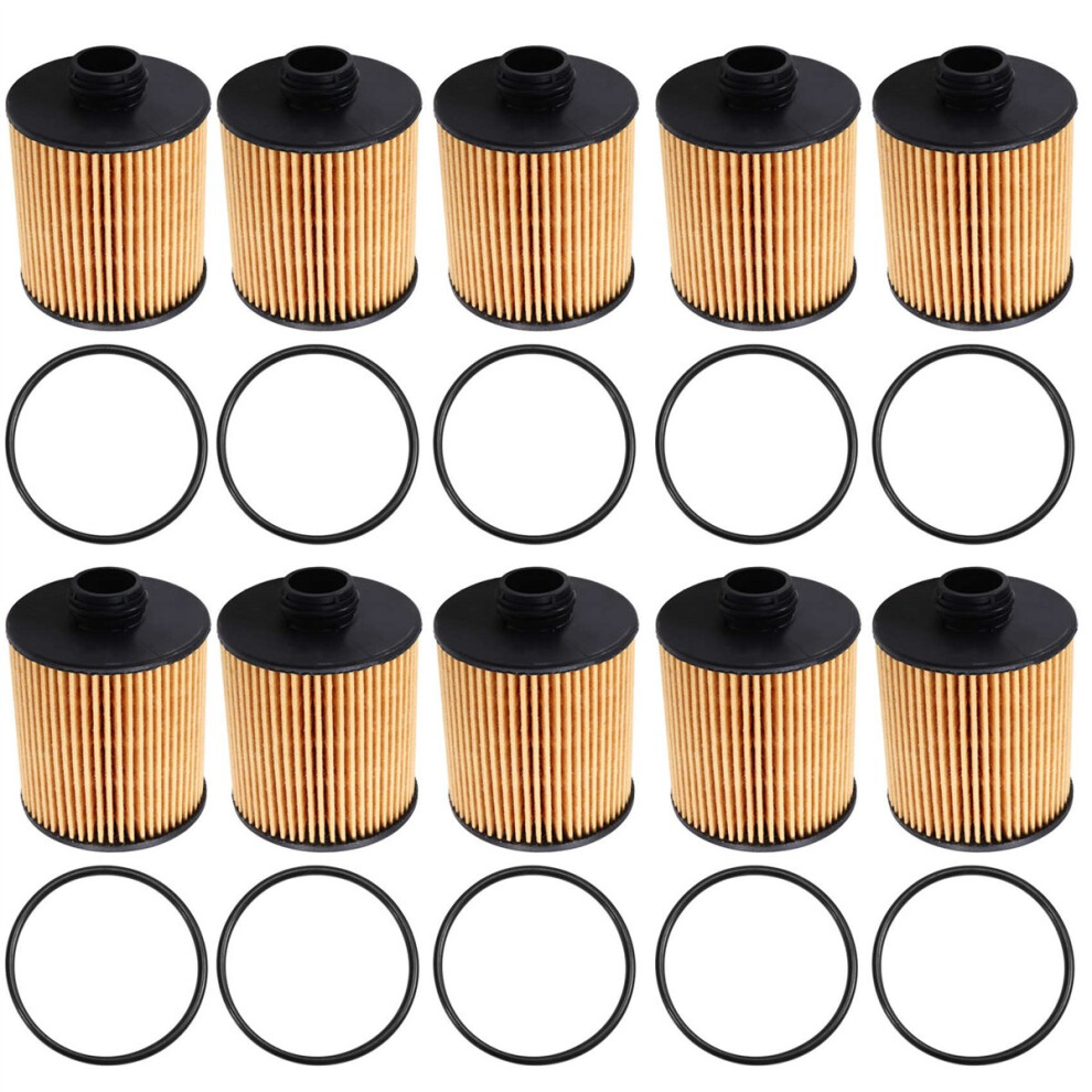 10Pcs Oil Filter 1017110Xen01 For Mocha Third-Generation H6 2.0T Big Dog Machine 4853114439985
