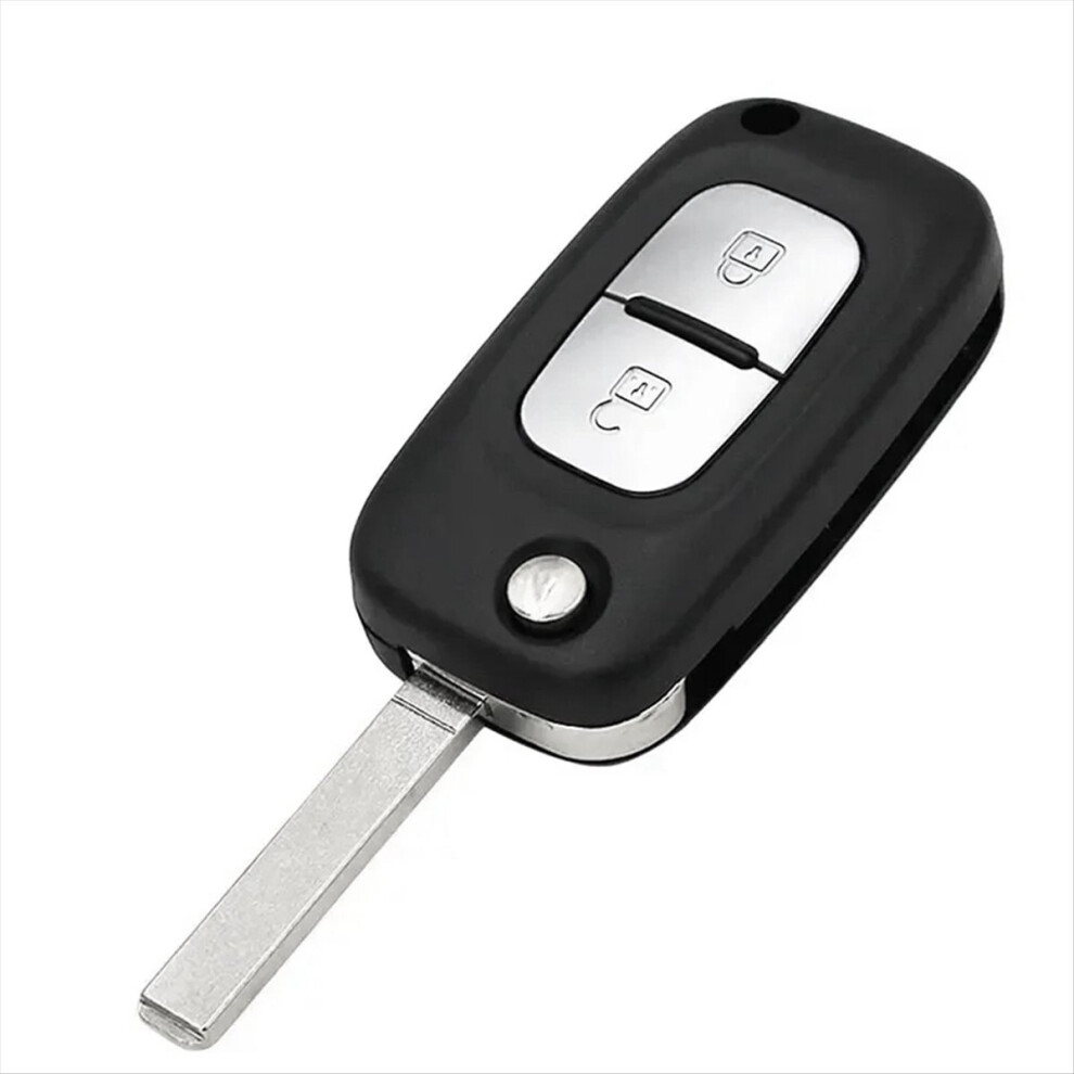 Car 2 Buttons Folding Flip Remote Key 433Mhz Id46 Pcf7961 Chip For Kangoo Master 4854139644569