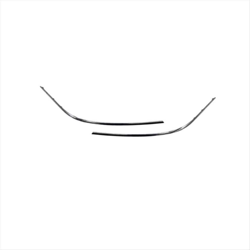 1Pair Front Bumper Outer Molding Trim 2218850221 2218850121 For S W221 S350 S450 2010-2013 4854139634867