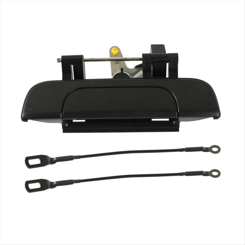 Door Handle + Cable For 1995-2004 Accessories Replace 6909035010 65770-04030 Black 4854139640332