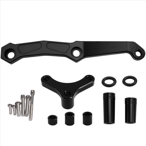 Motorcycle Adjustable Steering Stabilizer Damper Bracket for Z800 2013-2018 2