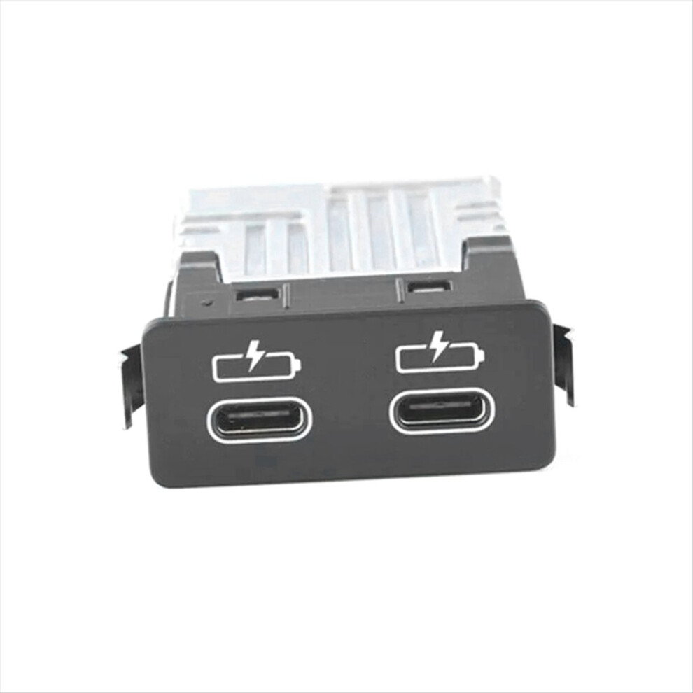 Istovo For 3 Series G20 G21 2019-2021 Car Central Console Rear Type-C Socket Dual Port 84108711938