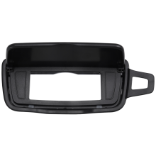 Car Sunvisor Vanity Sun Visor Mirror Assembly for 981 982 911 TRAGA GT3 991 992 Black