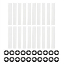 Garage Door Hinge Mute Roller Sleeve Shaft Nut Accessories