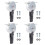4Pcs Car Engine Variable Timing Solenoid Valve for Super Duty 2010-2023 BR3Z-6M280-E 3