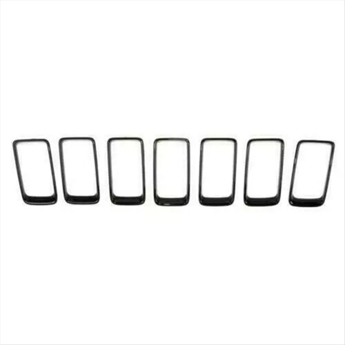 10x Front Grille Insert Ring Mesh Trim Cover Kit for Grand 2014-2016 2