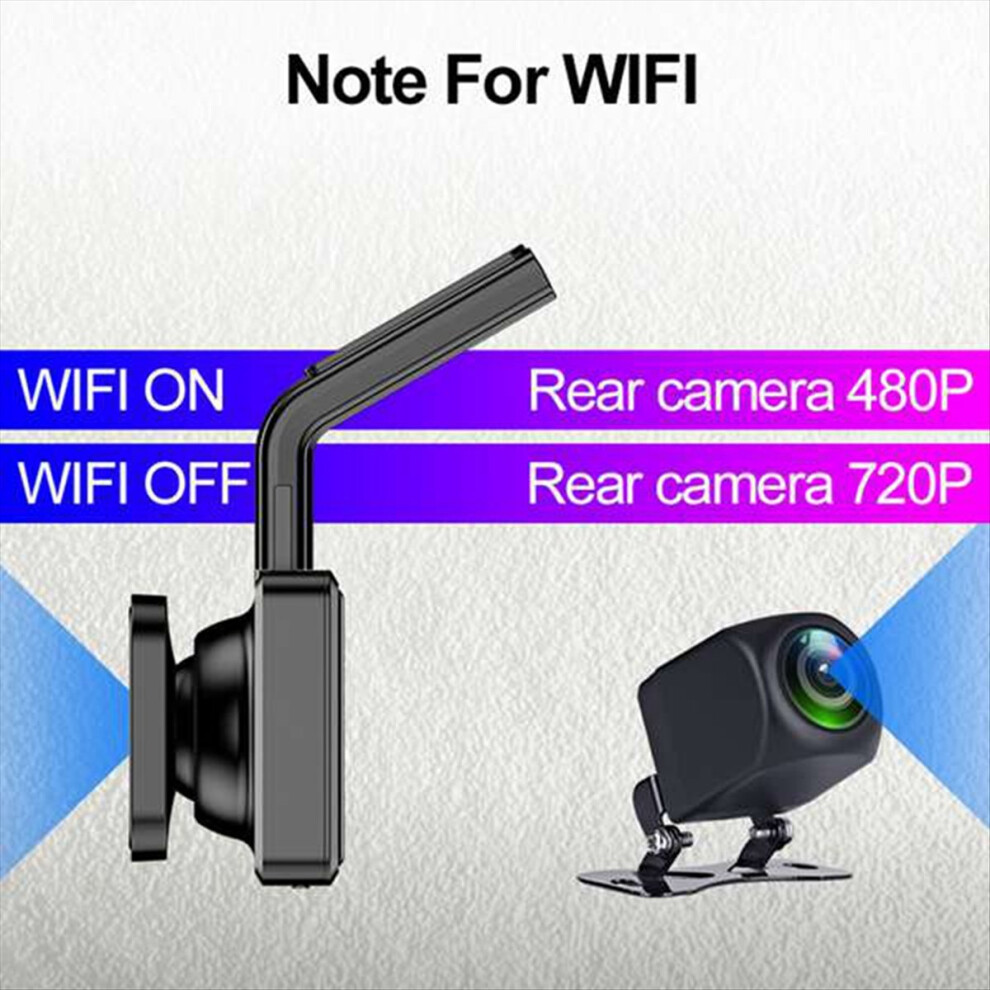 D330- Car Dvr Camera Wifi Coordinates 1080P Hd Night Vision Dash Cam 170 Degree Wide Angle 24H Parking Monitor Dashcam 4853114490092