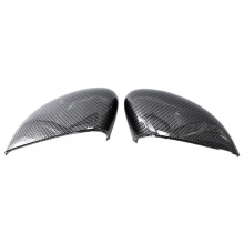 Car Rearview Side Mirror Cover Caps for Fiesta MK7 2009-2017 Accessories 8A6117K747CA 8A6117K746CA