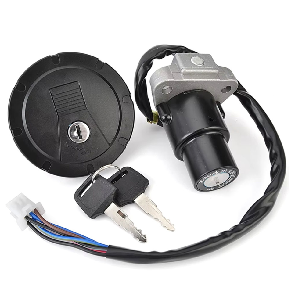 Ignition Switch Gas Cap Kit For 125 200 Klr 250 650 Kmx125 Kmx200 Kl250 Klr250 Kl650 Klr650 4853114410175