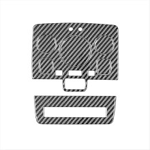 For A3 S3 8P 2006 2007 Carbon Fiber Car Roof Reading Lamp Panel Cover Trim Interior Accessories