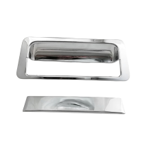 Chrome Rear Handle Bowl Cover Trim for Navara D40 2007-2013 Paste Style