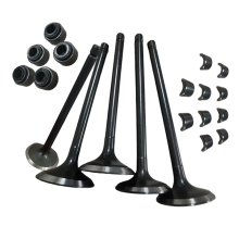 Motorcycle Exhaust Valves Inlet Intake Stem Kit for 660 YFM660 YFM660F 2002-2008 Engine Parts